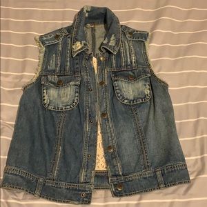 Like new Free People Jean jacket sz M